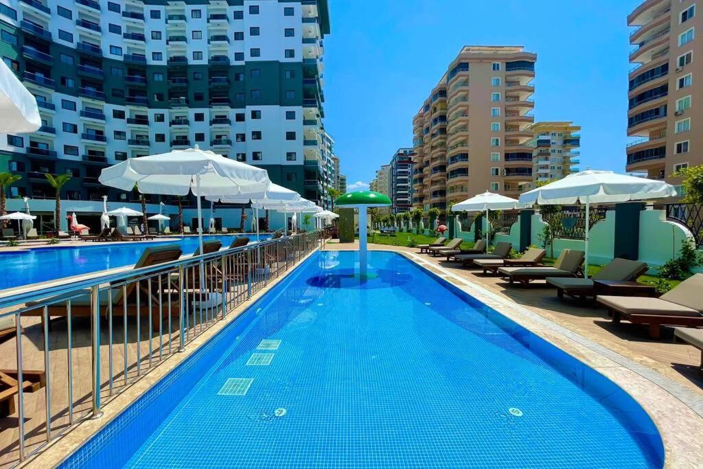 Mahmutlar Serenty Residence 1 + 1 Luxury Hotel מראה חיצוני תמונה